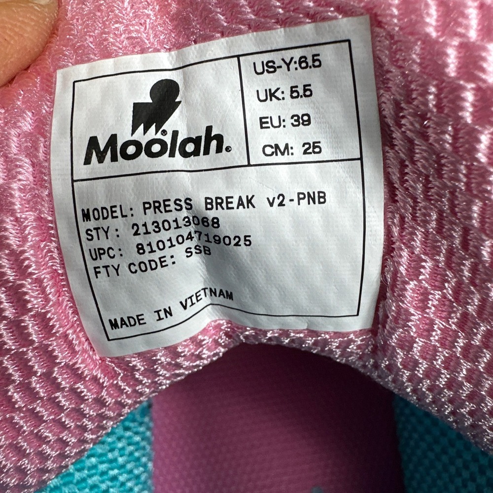 Moolah Kids' Grade School Press Break V2 Basketball Shoes Youth Size 6.5 Rainbow - Picture 4 of 12